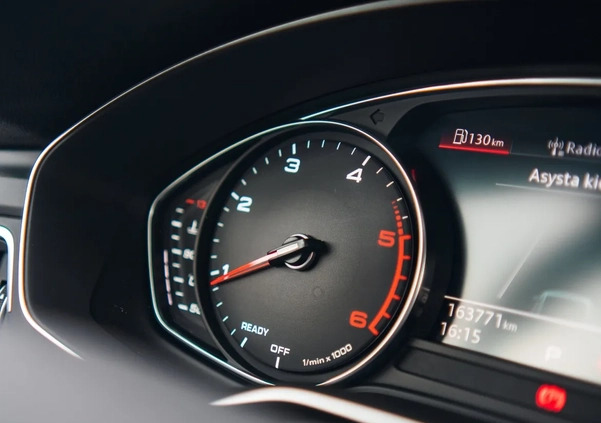 Audi A4 cena 93500 przebieg: 163777, rok produkcji 2020 z Płock małe 436